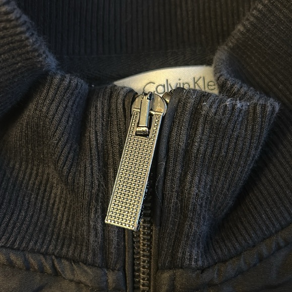 Calvin Klein Black Jacket | Men’s Size Medium | Lightweight Zip-Up Outerwear - Picture 4 of 12